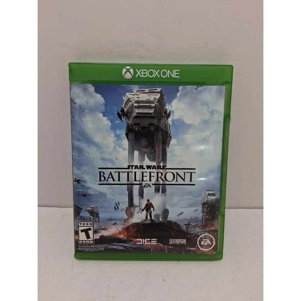 Star Wars Battlefront Xbox One EA DICE Lucasfilm Action Shooter Video Game